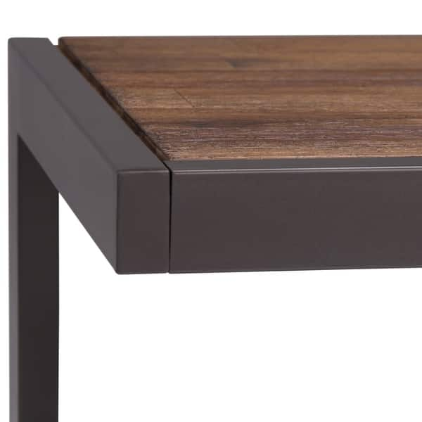 Shop Wyndenhall Cecilia Solid Acacia Wood 66in W Modern Industrial