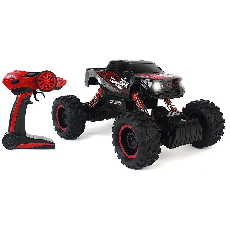 4x4 rock crawler rc car black