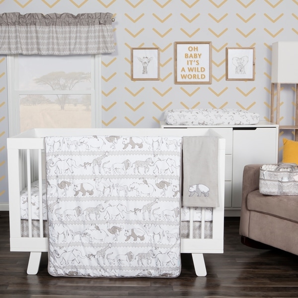 5 piece crib set