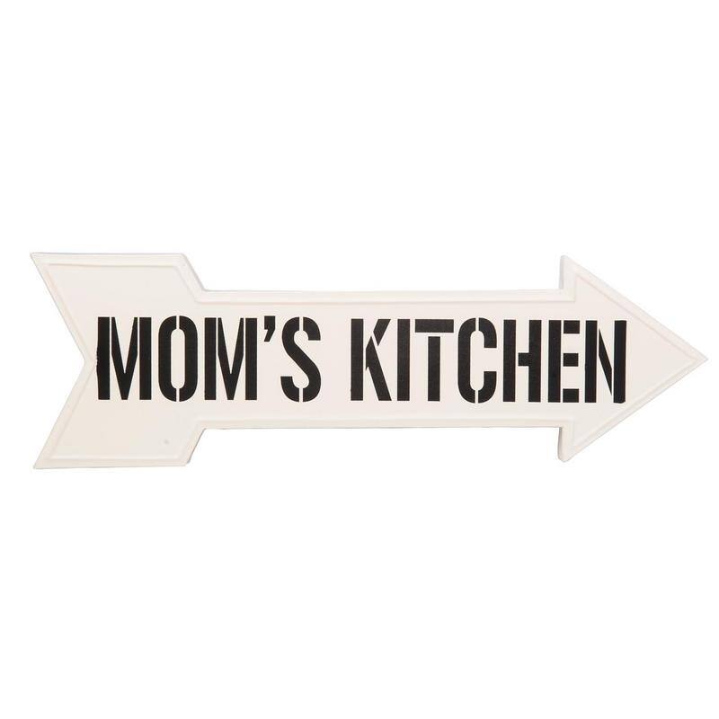 Moms Kitchen Direction Sign
