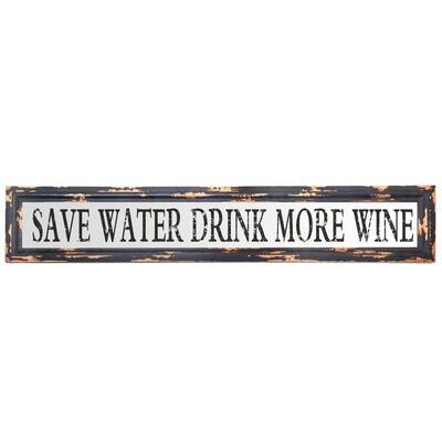 Drink Wine Framed Mirror
