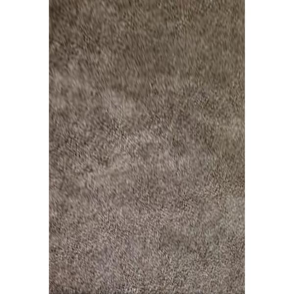 2 Tone Brown 3 Inch Thick Solid Color Area Rug 5 X 7 2 Tone Brown 3 Inch Thick Solid Color Area Rug