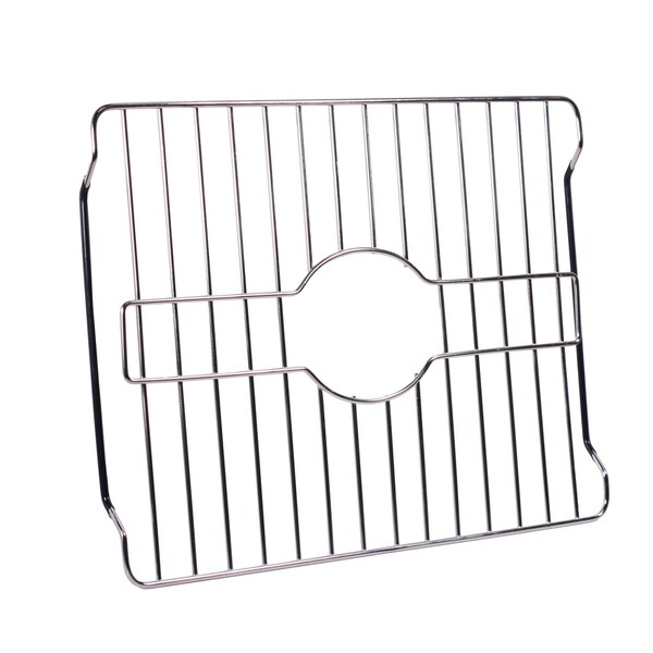 Home Basics Chrome Steel Sink Protector