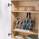 Home Basics White Wall/Cabinet Pan Organizer