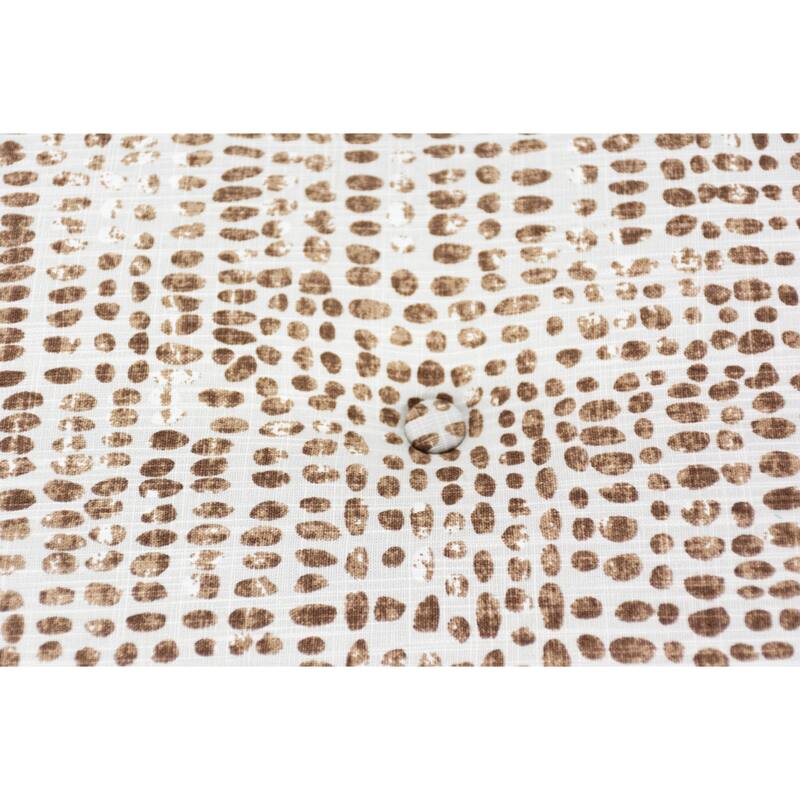 Kaya Sediment Trim Upholstered Classic Long Bench - Espresso Legs