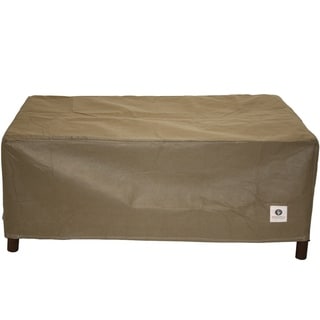 Duck Covers Essential Rectangle Patio Ottoman or Side Table Cover - On ...