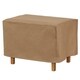 Duck Covers Essential Rectangle Patio Ottoman Or Side Table Cover - Bed 