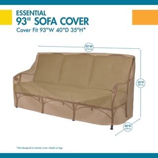 Patio Furniture Cover Outdoor Sectional Furniture Cover Cover For Wicker Patio Sectional Couch Cover Table And Chair Covers Lounge Porch Sofa Cover Protective Waterproof Gray 126 L 64 W 29 H Furniture Set Covers Patio