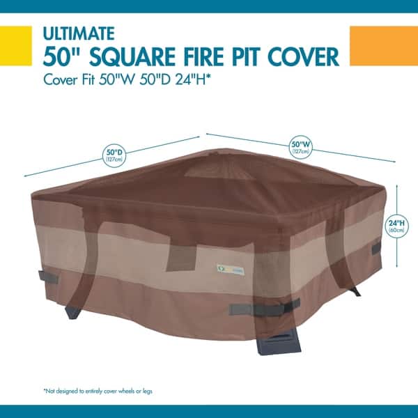 Duck Covers Ultimate Square Fire Pit Cover On Sale Bed Bath