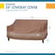 Duck Covers Ultimate Patio Loveseat Cover - 54w x 37d x 35h