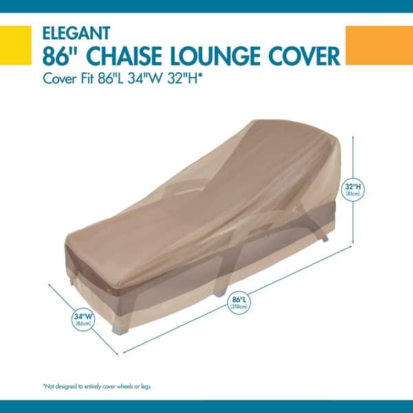 Duck Covers Elegant Patio Chaise Lounge Cover On Sale Bed Bath