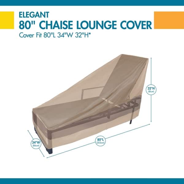 Duck Covers Elegant Patio Chaise Lounge Cover On Sale Bed Bath