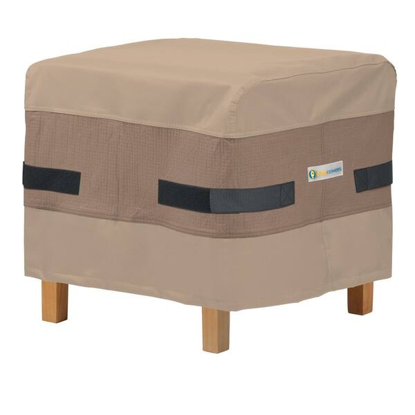 Shop Duck Covers Elegant Square Patio Ottoman Or Side Table Cover Overstock 20615668