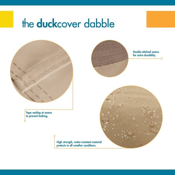 Shop Black Friday Deals On Duck Covers Elegant Square Patio Ottoman Or Side Table Cover Overstock 20615668