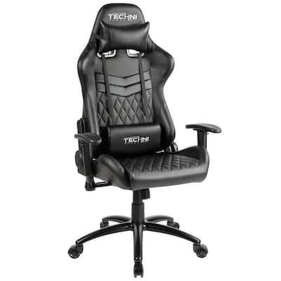 Ergonomic Video Gaming Chair - Black
