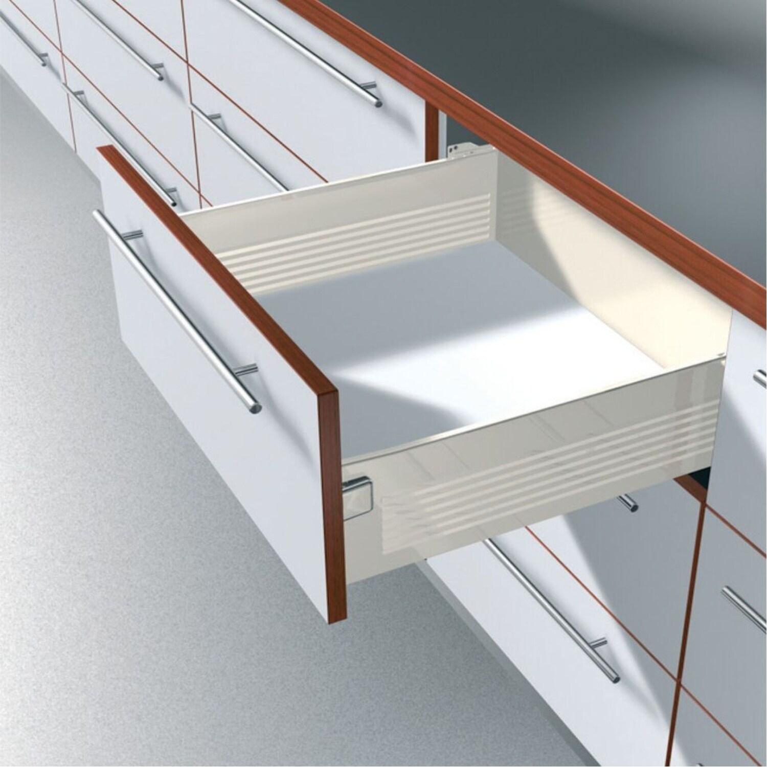 Shop 22 Blum Metabox 3 3 8 High 3 4 Ext Drawer Slide