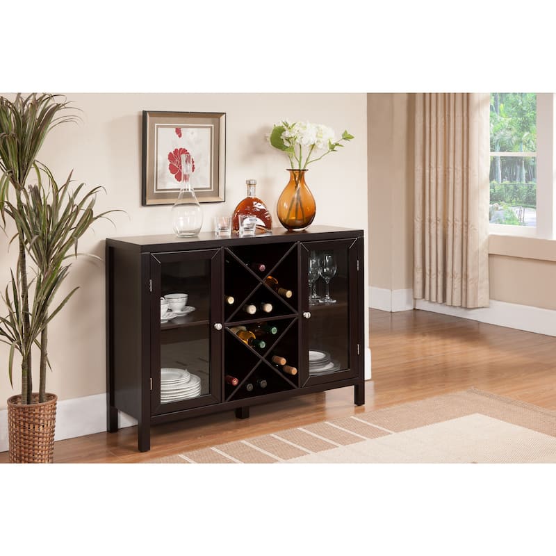 Copper Grove Sonfjallet Wine Rack Buffet Server