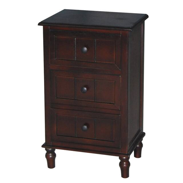 Copper Grove Hoxie 3-drawer Accent Table