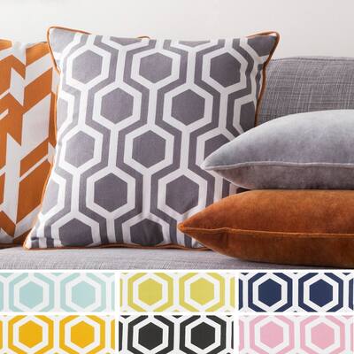 Buy Cotton Pillow Covers Throw Pillows Online At Overstock Our