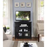 Buy Black Glass Doors Media Cabinets Online At Overstock Our