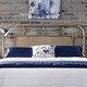 preview thumbnail 8 of 23, Vintage Series Distressed Queen Metal Headboard