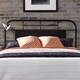 preview thumbnail 9 of 23, Vintage Series Distressed Queen Metal Headboard