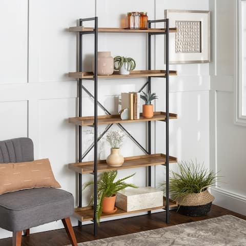 Carbon Loft Edelman 68-inch Urban Pipe Bookshelf - 36 x 12 x 68h