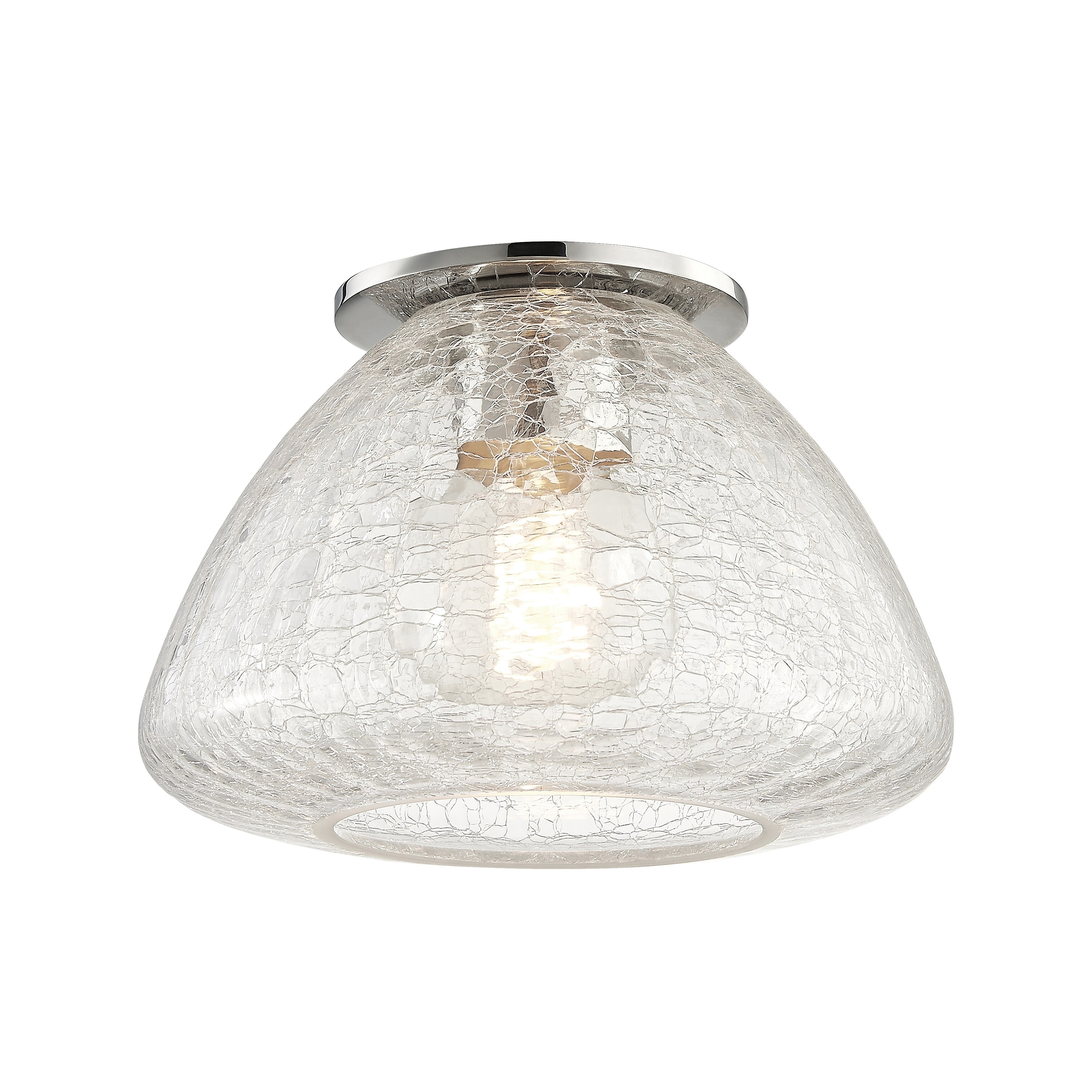 Mitzi By Hudson Valley Maya 1 Light Polished Nickel Small Flush Mount Clear Le Gl Mitzi By Hudson Valley Maya 1 Light Polished Nickel Small Flush Mount Clear Le Gl