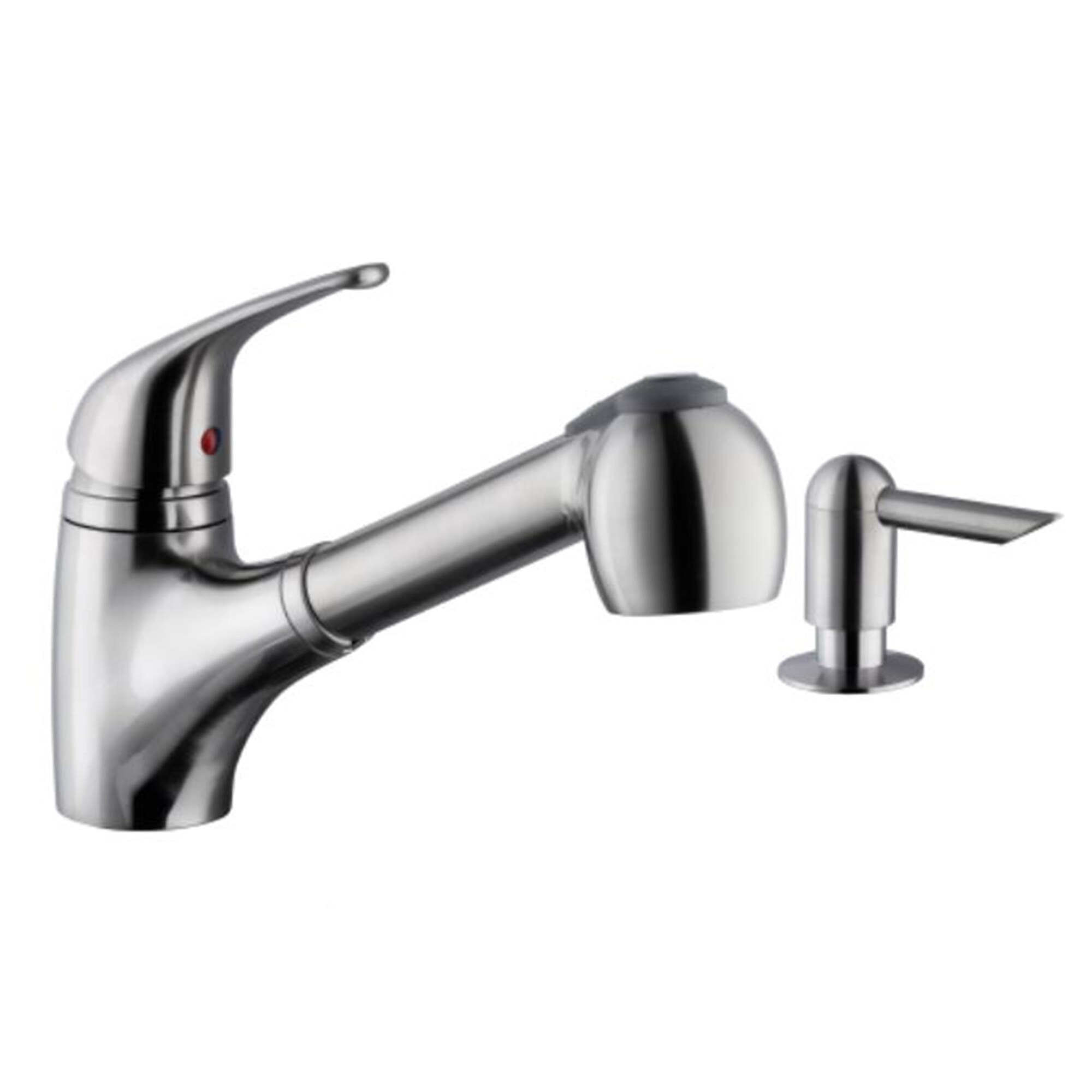 32-1/2 in. 50/50 Low Divider Stainless Steel Kitchen Sink & Industrial  Faucet - Bed Bath & Beyond - 20631654