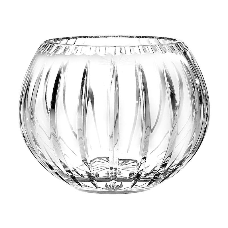 Majestic Gifts European High Quality Hand Cut Crystal Rose Bowl