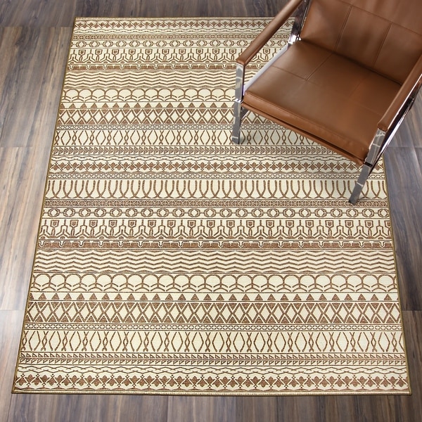 Shop Ruggable Washable Stain Resistant Pet Runner Rug Cadiz Natural 2'6" x 7' Free Shipping