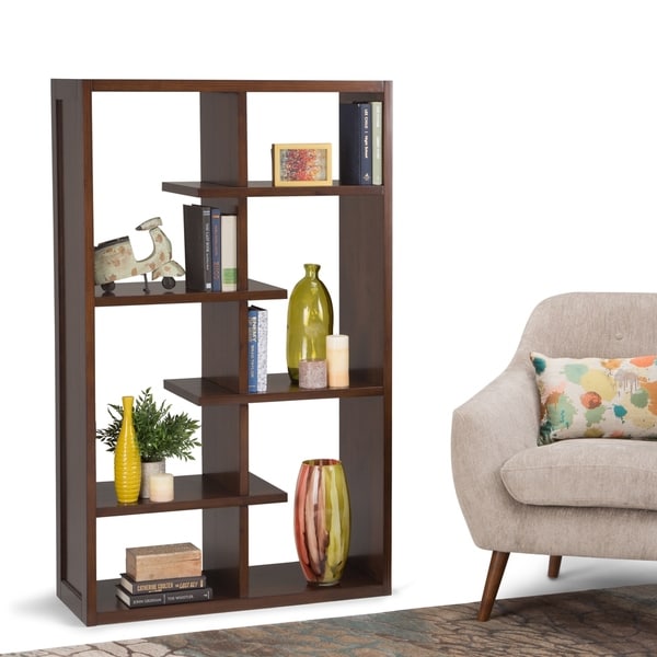 Shop WYNDENHALL Benson Solid Wood Bookcase - On Sale ...