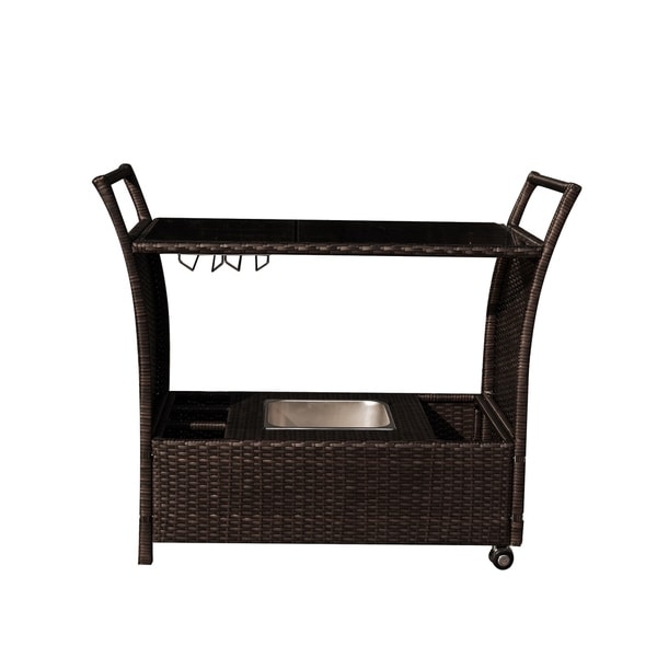 Outdoor Wicker Patio Bar Serving Cart - Free Shipping Today Outdoor Wicker Patio Bar Serving Cart - Outdoor Wicker Patio Bar Serving Cart - Free Shipping Today