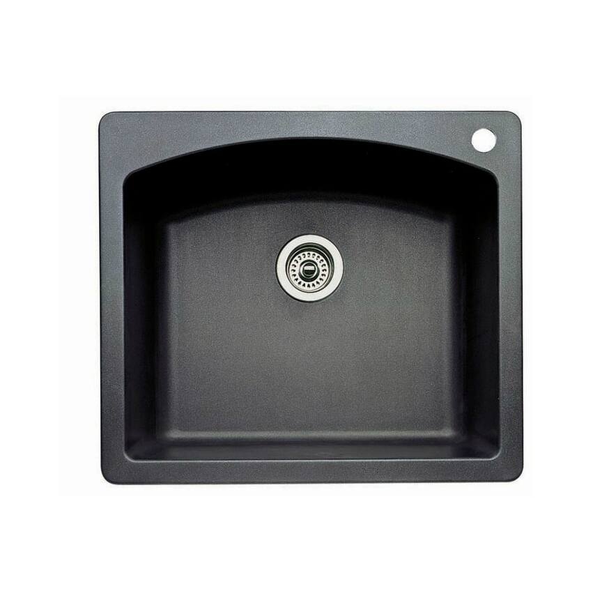 Blanco Diamond Single Dual Mount 440210 Anthracite