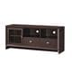 preview thumbnail 4 of 3, Urban Designs Modern TV Stand with Storage for TV Up To 60 - Wenge - 59"