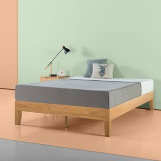 Frames Online At Our Best Bedroom Priage 14 Inch Natural Wood Platform Bed