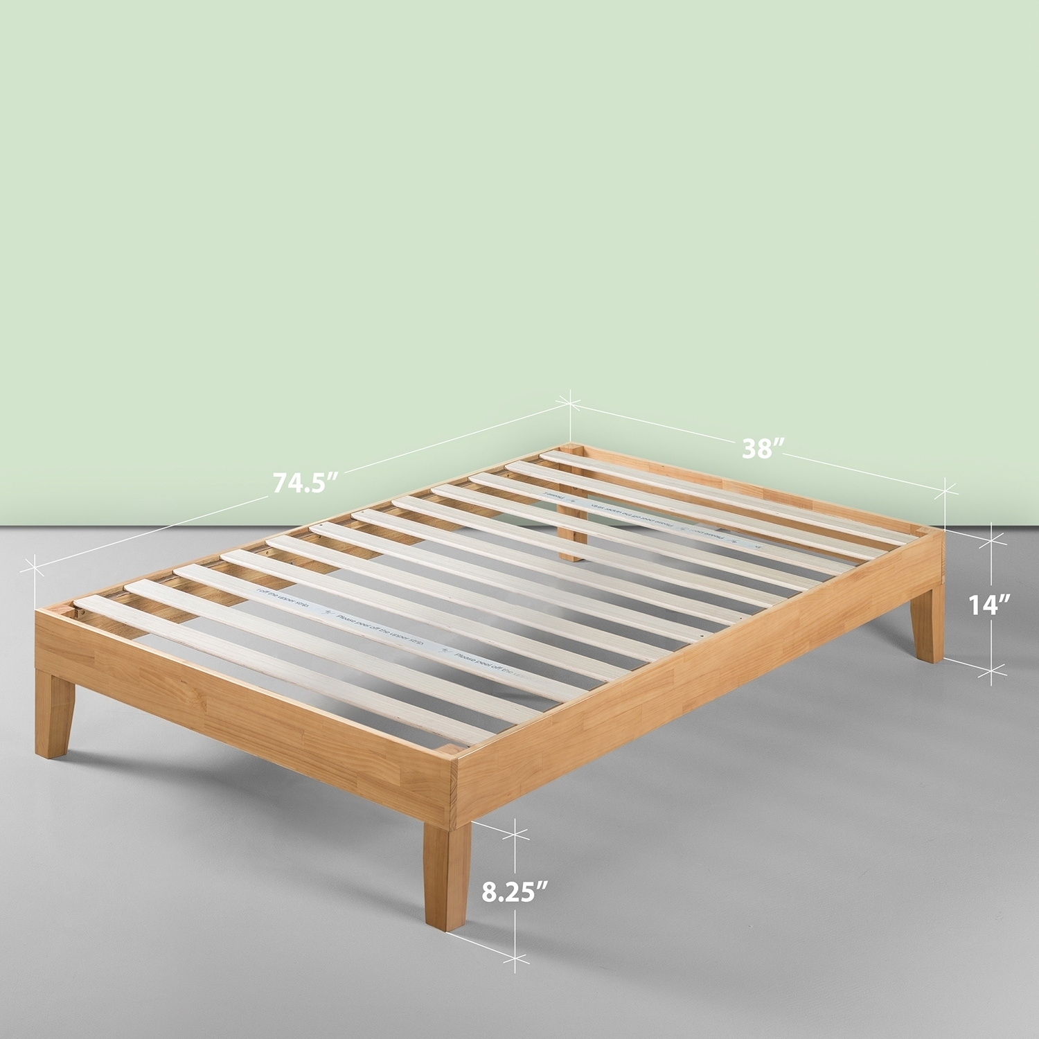 Priage By Zinus Deluxe 14 Inch Wood Platform Bed Priage By Zinus Deluxe 14 Inch Wood Platform Bed