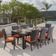 preview thumbnail 16 of 30, Gion 9-piece Patio Dining Set by Havenside Home