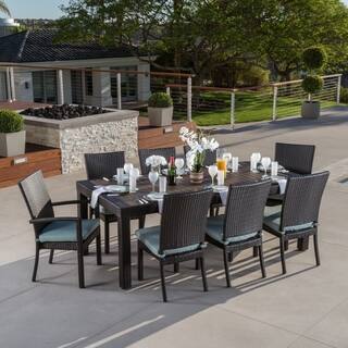 Size 9 Piece Sets Outdoor Dining Online At Oliver James Paul 9 Piece Patio Dining Set
