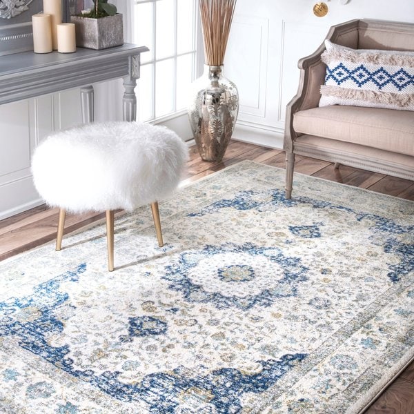 The Gray Barn Peaceful Acres Persian Vintage Fancy Area Rug. Opens flyout.