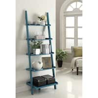 Porch & Den Jon Wooden Bookshelf Ladder