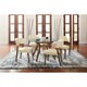 Carson Carrington Videbaek Walnut Dining Table Base - 30.25" x 28.75" x 30.25" - Thumbnail 0