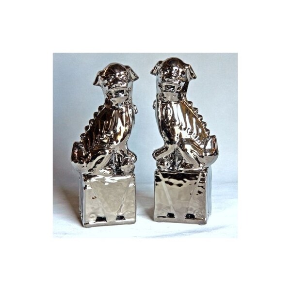 Handmade Sitting Foo Dog Figurine