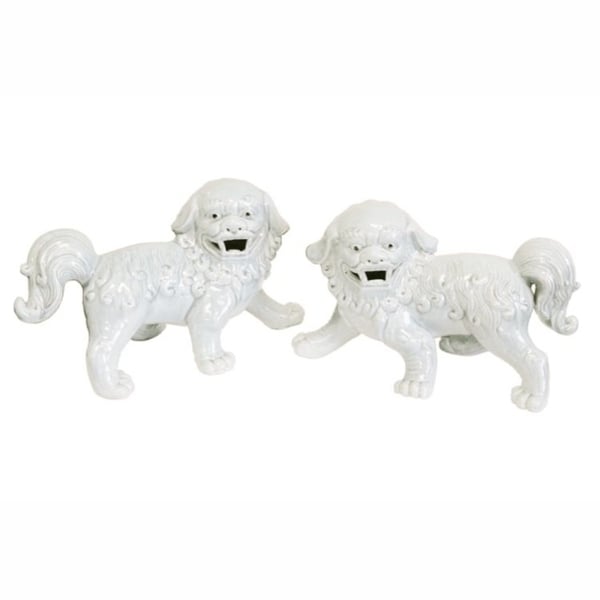 Handmade Large Walking Foo Dog Figurine