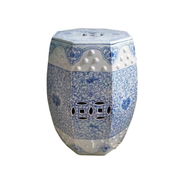 Handmade Hex Lotus Garden Table or Stool