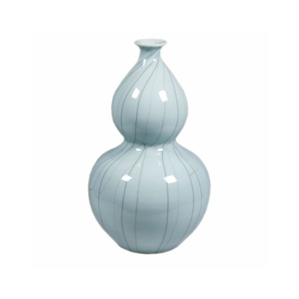 Handmade Crackle Gourd Vase