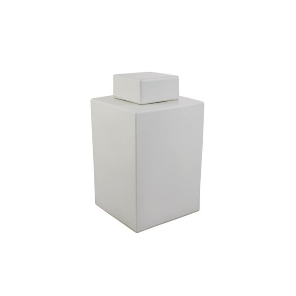Handmade Square Tea Jar