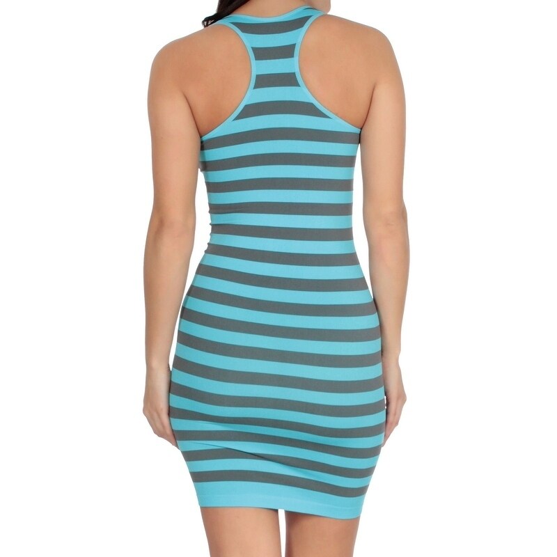 aqua mini dress