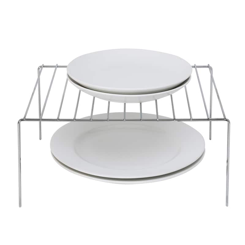 Kitchen Details Medium Helper Shelf in Chrome - 12.6"x 10.2"x 6"