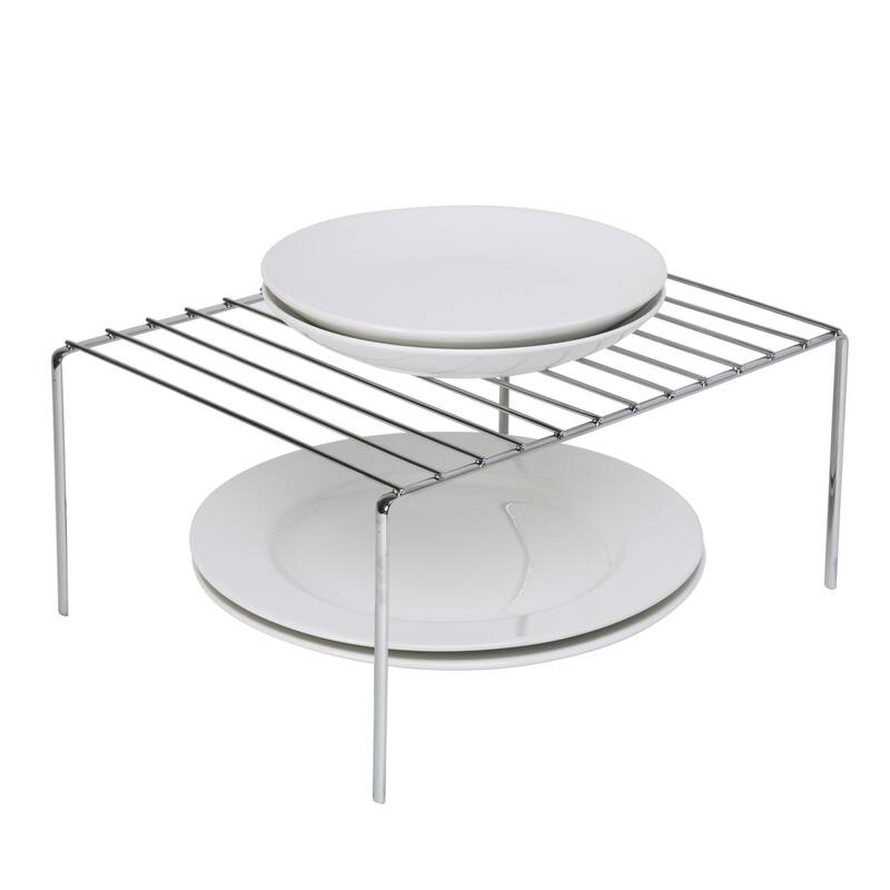 Kitchen Details Medium Helper Shelf in Chrome - 12.6"x 10.2"x 6"